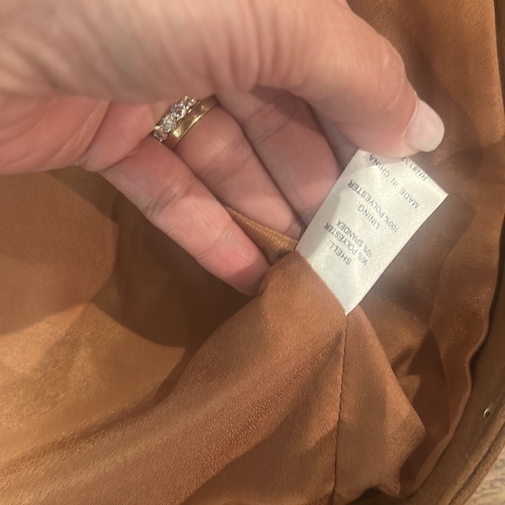 TULAROSA Abbot Faux Suede Cropped Jacket - Picture 6 of 12
